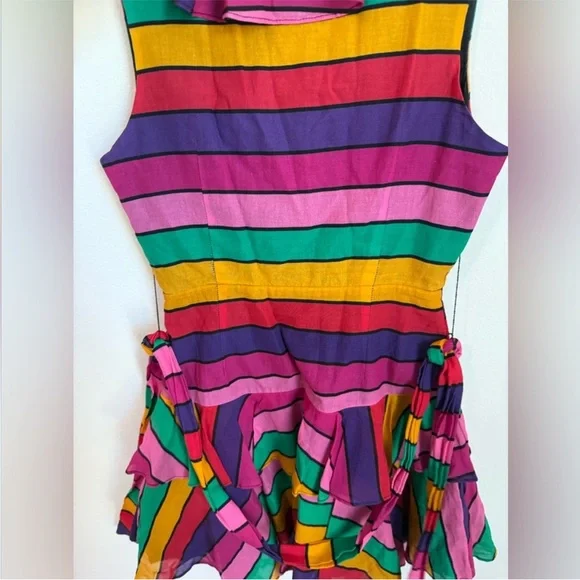Lovers + Friends Multicolor Chevron Mini Dress - Picture 6 of 11